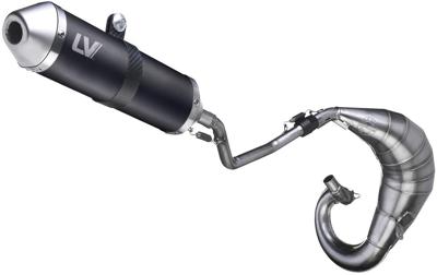 LeoVince Geluiddemper "x-fight black edition schalld leo compl x-fight sw