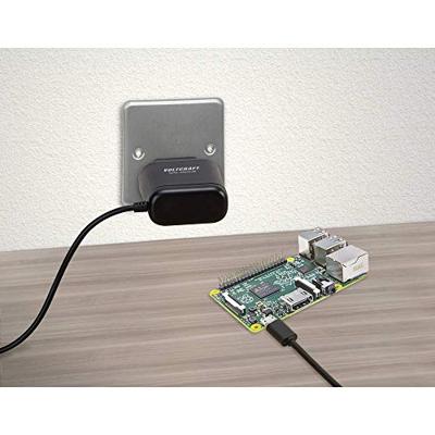 VOLTCRAFT SPS-2502/R Stekkernetvoeding, vaste spanning Binnen Uitgangsstroom (max.) 2500 mA 1 x 1x Micro-USB Geschikt voor Raspberry Pi 3 VOLTCRAFT SPS-2502/R Stekkernetvoeding, vaste spanning Binnen Uitgangsstroom (max.) 2500 mA 1 x 1x Micro-USB Geschikt voor Raspberry Pi 3