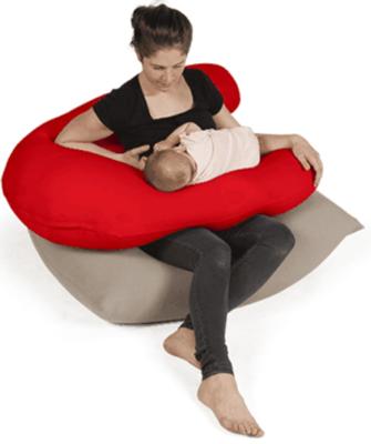 Terapy Uli voedingskussen - Rood | 100cm x 80cm x 30cm Terapy Uli voedingskussen - Rood | 100cm x 80cm x 30cm