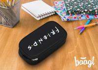 Baagl School Etui Friends 1-rits - thumbnail