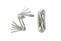 Massi Multifunctioneel gereedschap 10 functies - Zilver - thumbnail