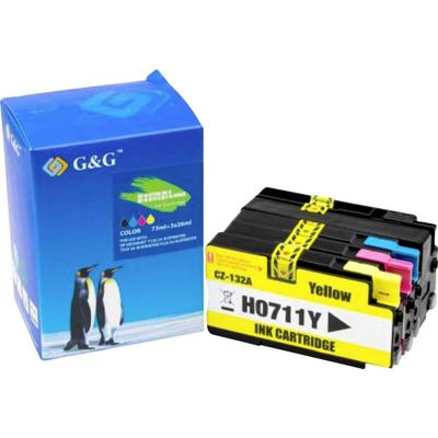 G&G Inktcartridge Compatibel Cyaan, Magenta, Geel 1P7110