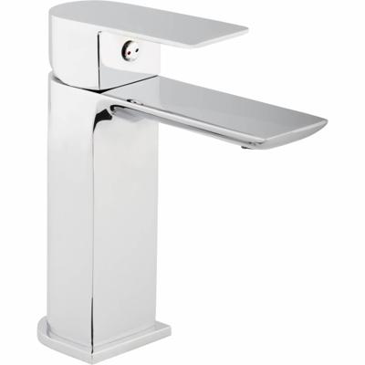 GO by Van Marcke Dynamic wastafelmengkraan eengreeps met PushOpen keramische schijven inclusief flexibels en fixatieset chroom FF35274-6