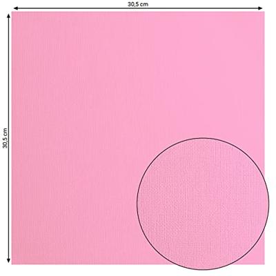 Florence • cardstock papier 216g textuur 30,5x30,5cm pink 20x