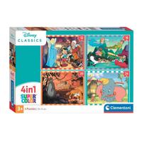 Clementoni legpuzzel 4in1 disney animals - thumbnail