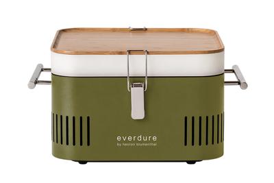 Everdure Cube houtskoolbarbecue (Basiskleur: groen)
