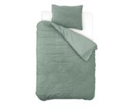 Sleeptime Teddy Donker Groen 140 x 200/220 cm - thumbnail