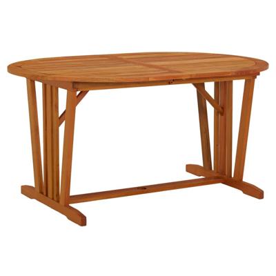 Tuintafel 200x100x75 cm massief eucalyptushout