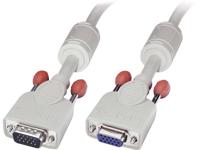 LINE VGA-verlengkabel, lichtgrijs, 2 m - thumbnail