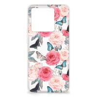 Xiaomi 13T | TPU Case | Butterfly Roses - thumbnail