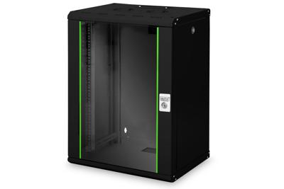 Digitus DN-19 16-U-SW 19inch-wandkast (b x h x d) 600 x 820 x 450 mm 16 HE Zwart (RAL 9005) Digitus DN-19 16-U-SW 19inch-wandkast (b x h x d) 600 x 820 x 450 mm 16 HE Zwart (RAL 9005)