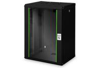 Digitus DN-19 16-U-SW 19inch-wandkast (b x h x d) 600 x 820 x 450 mm 16 HE Zwart (RAL 9005) - thumbnail