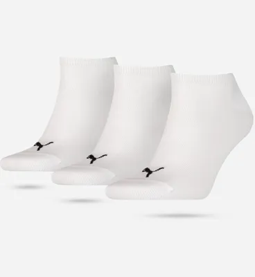 Puma Sneaker Sokken 6-Pack Wit - Maat 39/42 - Kleur: Wit | Soccerfanshop