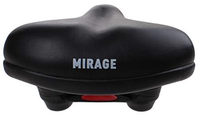 Mirage Zadel soft elastomeer zwart - thumbnail