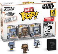Star Wars: The Mandalorian Funko Bitty Pop! 4-Pack: Heavy Infantry Mandalorian / The Armorer / Bo-Katan Kryze - thumbnail