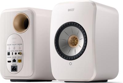 KEF LSX II Wireless Stereo Speakers - Wit KEF LSX II Wireless Stereo Speakers - Wit