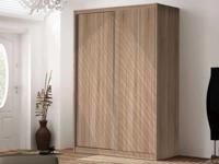 Kast KARL 2 schuifdeuren sonoma eik - thumbnail