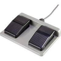 TRU COMPONENTS Voetschakelaar 250 V/AC 10 A 2 pedalen 2x NO 1 stuk(s) - thumbnail