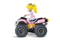 Quad Peach afstandsbedieningsauto, 2,4 GHz, schaal 1:20, CARRERA Mario Kart, vanaf 6 jaar - thumbnail