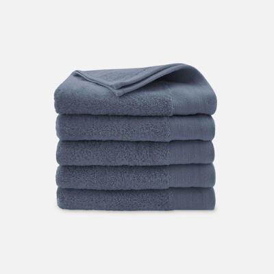 Walra Soft Cotton Handdoeken 50 x 100 cm - 550 gr/m² - Indigo - 5 stuks