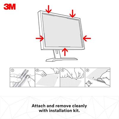 3M PF215W9P Privacyfolie Monitor 54,6 cm (21,5) Beeldverhouding: 16:9 7100143035 Universal