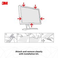 3M PF215W9P Privacyfolie Monitor 54,6 cm (21,5) Beeldverhouding: 16:9 7100143035 Universal - thumbnail