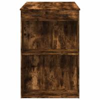 Bartafel 102x70x103,5 cm bewerkt hout gerookt eikenkleurig - thumbnail