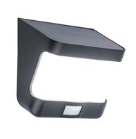 Lutec Solar wandlampTry zwart - 6939101330 - thumbnail