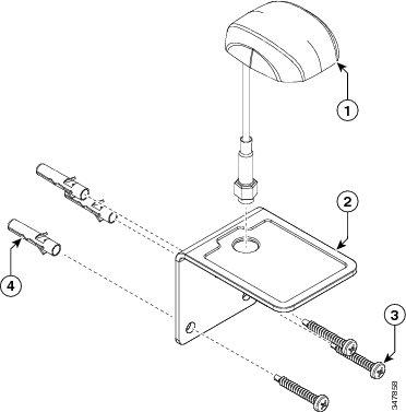 Cisco GPS-ACT-ANTM-SMA = 4G Indoor/Outdoor Activ GPS-antenne
