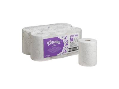 Kleenex handdoekrol Ultra Slimrol, 2-laags, 100 m per rol, pak van 6 rollen