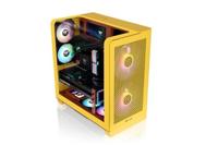 Thermaltake View 390 Air Butter Caramel Midi-tower PC-behuizing Caramel Stoffilter, Geïntegreerde verlichting, 2 voorgeïnstalleerde ventilators - thumbnail