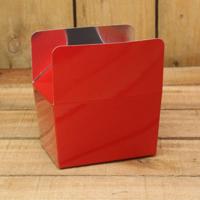 Bonbon doosjes - Chocolade doosje - Warm rood - Tekst - 1 stuks - thumbnail