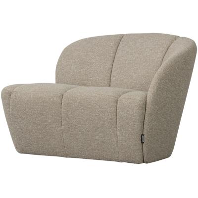 WOOOD Mojo 2-Zits Bankje Rechts - Bouclé - Beige Melange - 73x112x77 WOOOD Mojo 2-Zits Bankje Rechts - Bouclé - Beige Melange - 73x112x77