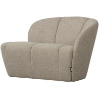 WOOOD Mojo 2-Zits Bankje Rechts - Bouclé - Beige Melange - 73x112x77 - thumbnail