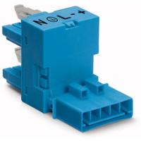 WAGO WAGO GmbH & Co. KG Net-H-splitter [Netstekker - Netbus, Netbus] Totaal aantal polen: 5 Blauw 50 stuk(s) - thumbnail