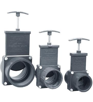 Valterra schuifkraan 2 x lijmmof 110mm (RVS schuif)