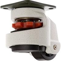 TOOLCRAFT TO-5137962 Zwenkwiel 50 mm nivelleerbaar met schroefplaat Draagvermogen (max.): 250 kg - thumbnail