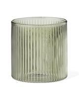 HEMA Glas Voor Geurkaars XS Ribbel Lichtgroen (groen) - thumbnail