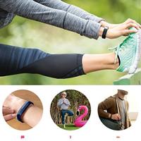 Fitbit Flex 2 siliconen bandje, Lengte: 25CM - Magenta - thumbnail