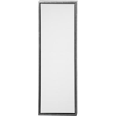 Creativ Company Canvas met lijst, afm 30x90 cm, 360 gr, antiek zilver, wit, 1 stuk