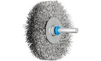 PFERD TOOLS POS ronde borstel ongetordeerd RBU Ø 70 x 15 mm schacht-Ø 6 mm Ø roestvrijstalen draad 0,30 POS RBU 7015/6 INOX 0,30 43701019 10 stuk(s) - thumbnail