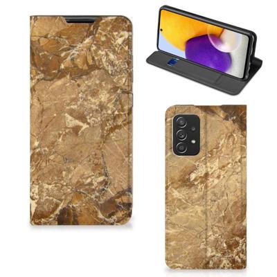 Samsung Galaxy A72 (5G/4G) | Standcase | Marmer Creme Samsung Galaxy A72 (5G/4G) | Standcase | Marmer Creme