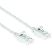 ACT DC8907 LSZH U/UTP CAT6 Datacenter Slimline Patchkabel Snagless | RJ45 connectoren | Wit | 7 meter - thumbnail