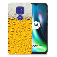 Motorola Moto G9 Play | E7 Plus | Siliconen Case | Bier - thumbnail
