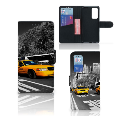Huawei P40 | Flip Cover | New York Taxi