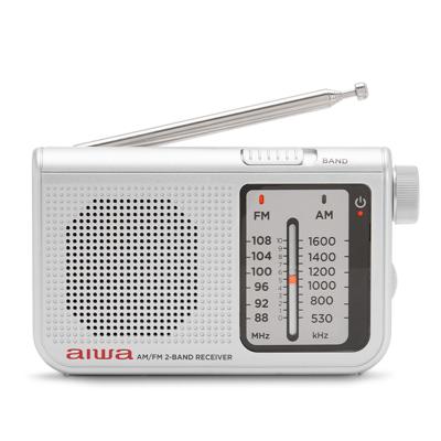 Transistorradio Aiwa RS55SL Wit Zilverkleurig
