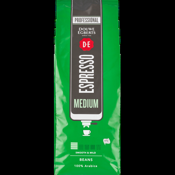 Douwe Egberts Professional Espresso Medium Beans 1 kg bij Jumbo Douwe Egberts Professional Espresso Medium Beans 1 kg bij Jumbo