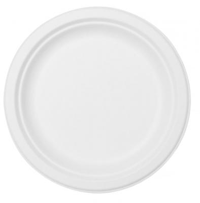 Duni Suikerrietvezel Borden 22 cm 10 Stuks Wit