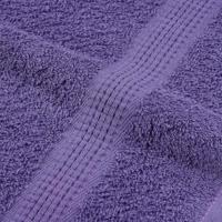 Saunahanddoeken 4 st 80x200 cm 360 g/m 100% katoen paars - thumbnail