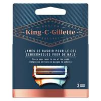 Gillette Gillette King C Scheermesjes Voor De Hals - 3 stuks - thumbnail